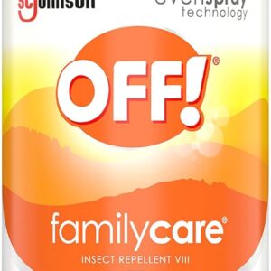 (LOT OF 120) OFF! FamilyCare Insect & Mosquito Repellent Aerosol 5 oz