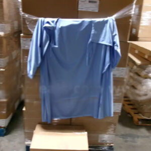 Pallet of 1080 Elcatex Gown Blue 1 Isolation Gown AAM  L/XLHospital gowns