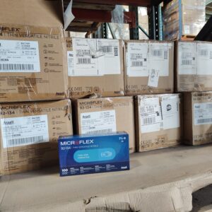 (Pallet of 250) Microflex 92-134 Disposable Powder-Free Nitrile Gloves   ***EXP 5/2024***