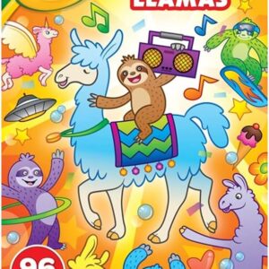 (pallet of 600) Crayola Coloring Book-Sloths & Llamas (04-0496)