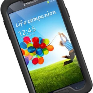 (PALLET OF 500) LifeProof ND Samsung Galaxy S4 Waterproof Case - Retail Packaging - Black/Clear