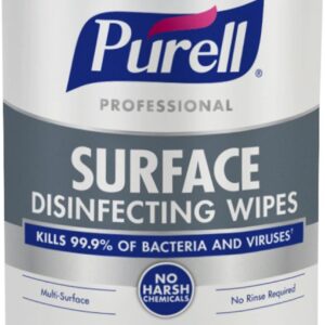 (PALLET OF 222) Purell® Professional Surface Disinfecting Wipes 110 Wipes Per Canister