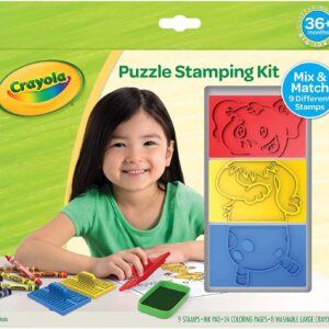 (LOT OF 60) Crayola My First Animal 40 Piece Stamper Set,
