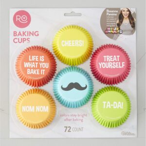 (Lot of 250) Rosanna Pansino Cupcake Liners by Wilton 72 count