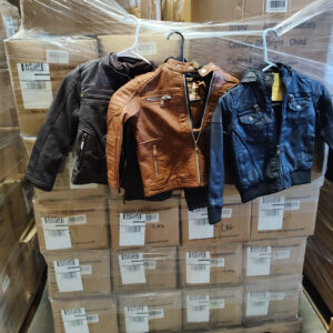( Wholesale Pallet of 200 ) Children Jackets Kids Boys Coat Jacket NEW Tags