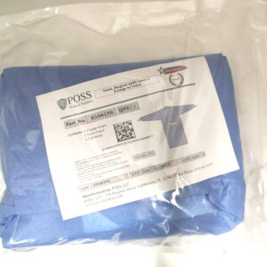 (Pallet of 560) Poss Medical Level-4 Surgical gowns +towel CSR 2XL E104180