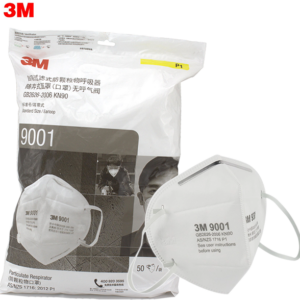 (pallet of 480) 3M 9001 KN90 Particulate Respirator Protective Mask Standard 50/Pk