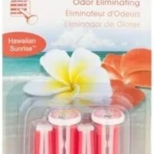 Refresh Your Car! Auto Vent Stick – Hawaiian Sunrise (4 Count) sold by 24's