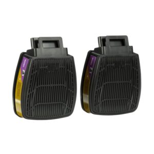 3M Secure Click D80926 P100 Multi Gas/Vapor Cartridge – NIOSH Approved Respirator Filter (sold by 10's)