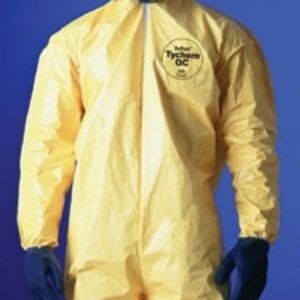 DuPont™ Tychem® QC Coveralls with Attached Hood & Socks – 4XL (251-QC122S)