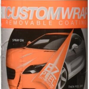 Dupli-Color Custom Wrap Neon Removable Automotive Paint – Outrageous Orange, 11 oz (sold by dozen)