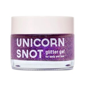 Unicorn Snot Holographic Body Glitter Gel – Purple, 1.6 oz