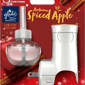 Glade PlugIns Air Freshener Starter Kit – Autumn Spice Apple (bulk deal=100 pcs)