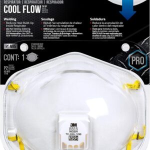3M™ Welding Respirator with Valve P95 R8515ES (sold by 8's)