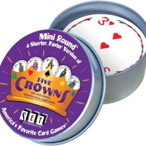 Five Crowns Mini Round Card Game (case deal=24)