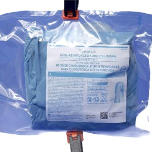 Cardinal Health Convertors Surgical Gowns – AAMI Level 3 – S/M – Case of 20 x 7 bundles